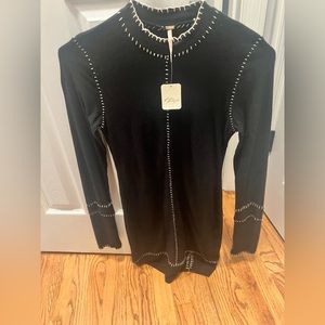 Free People long sleeve mini dress
